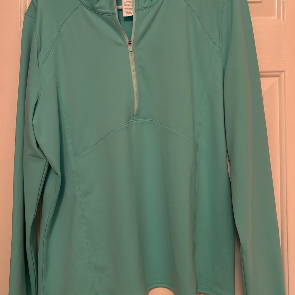 Abella Teal Long Sleeve Light Weight Jacket